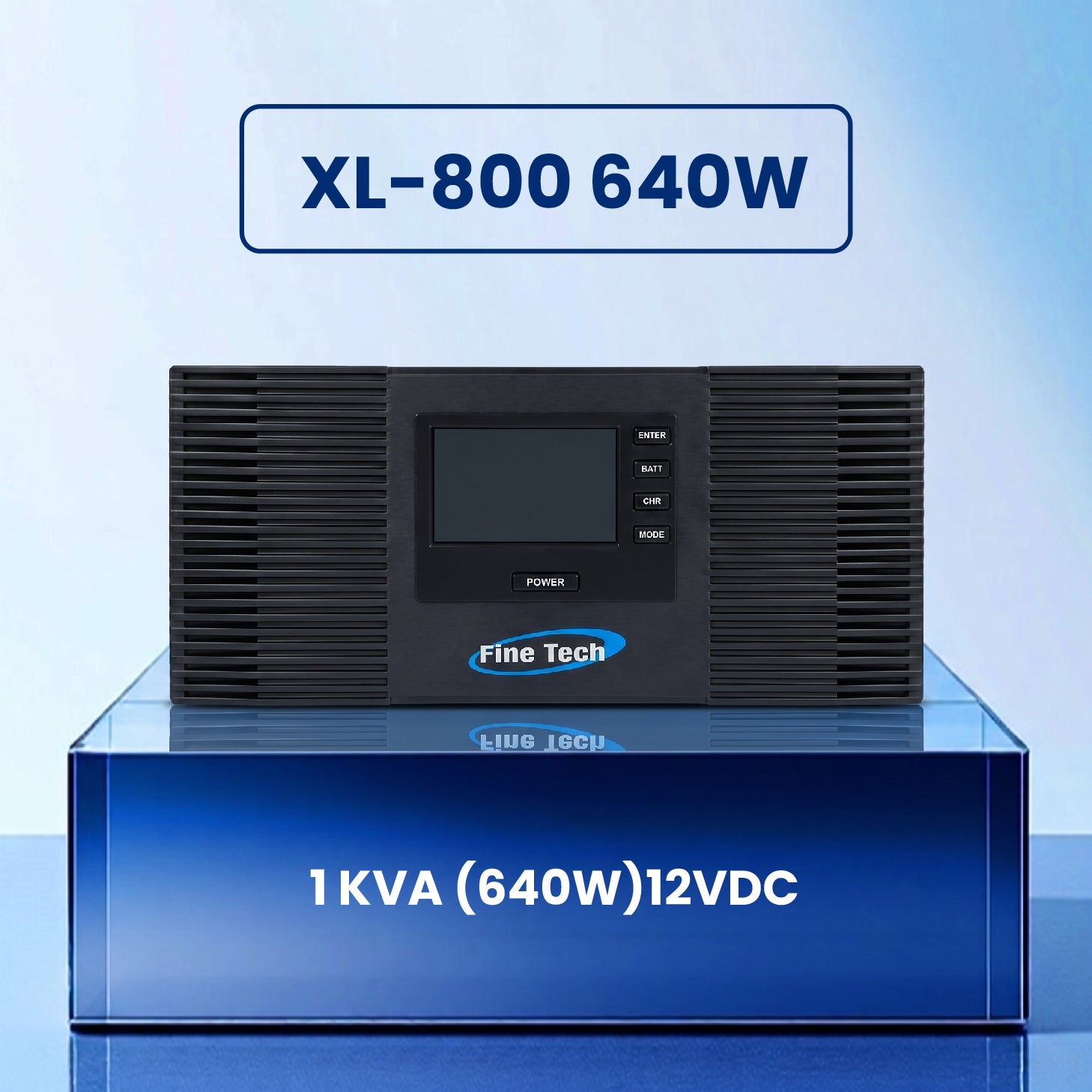 XL-800 640W | 1 KVA (640W)12VDC | Pure Sine Wave