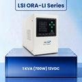 LSI ORA-LI Series | 1 KVA (700W) 12VDC | Pure Sine Wave | LiFePO4 Lithium Battery Supported