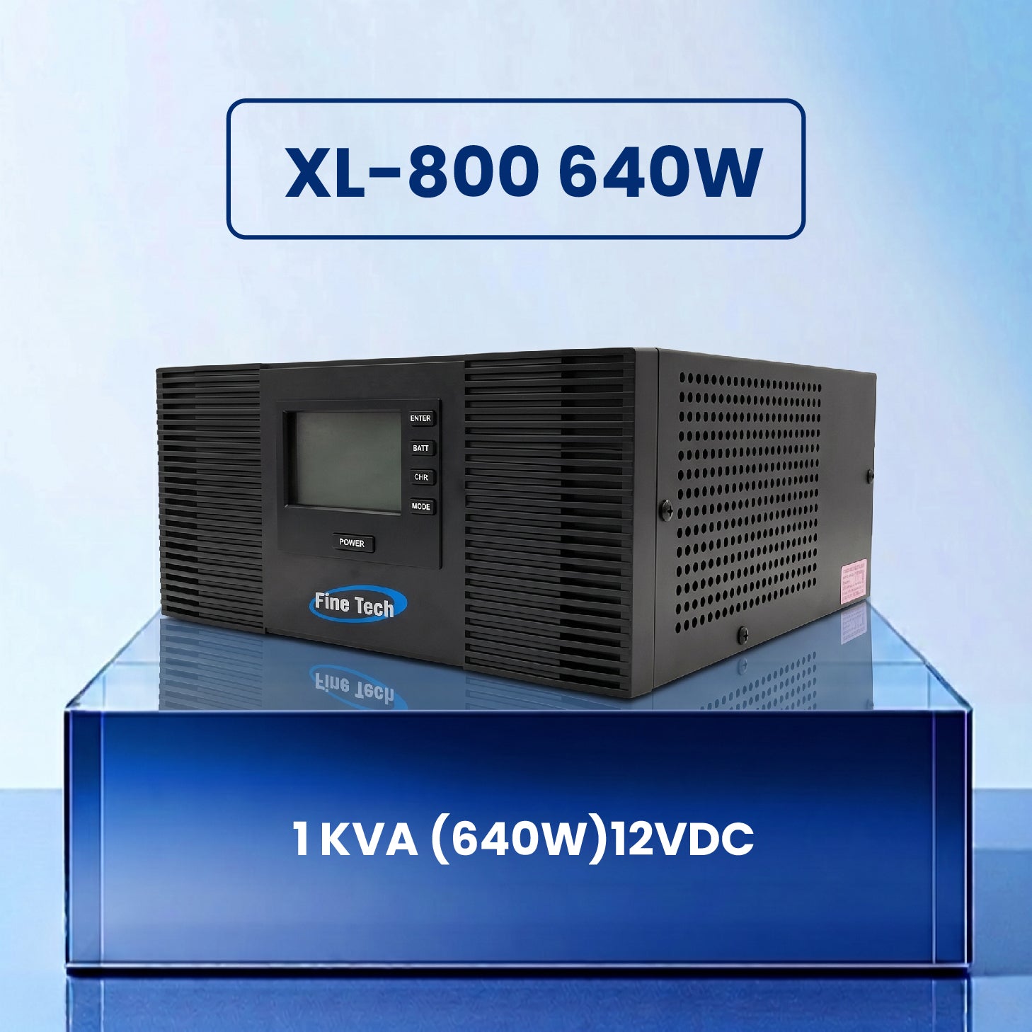XL-800 640W | 1 KVA (640W)12VDC | Pure Sine Wave