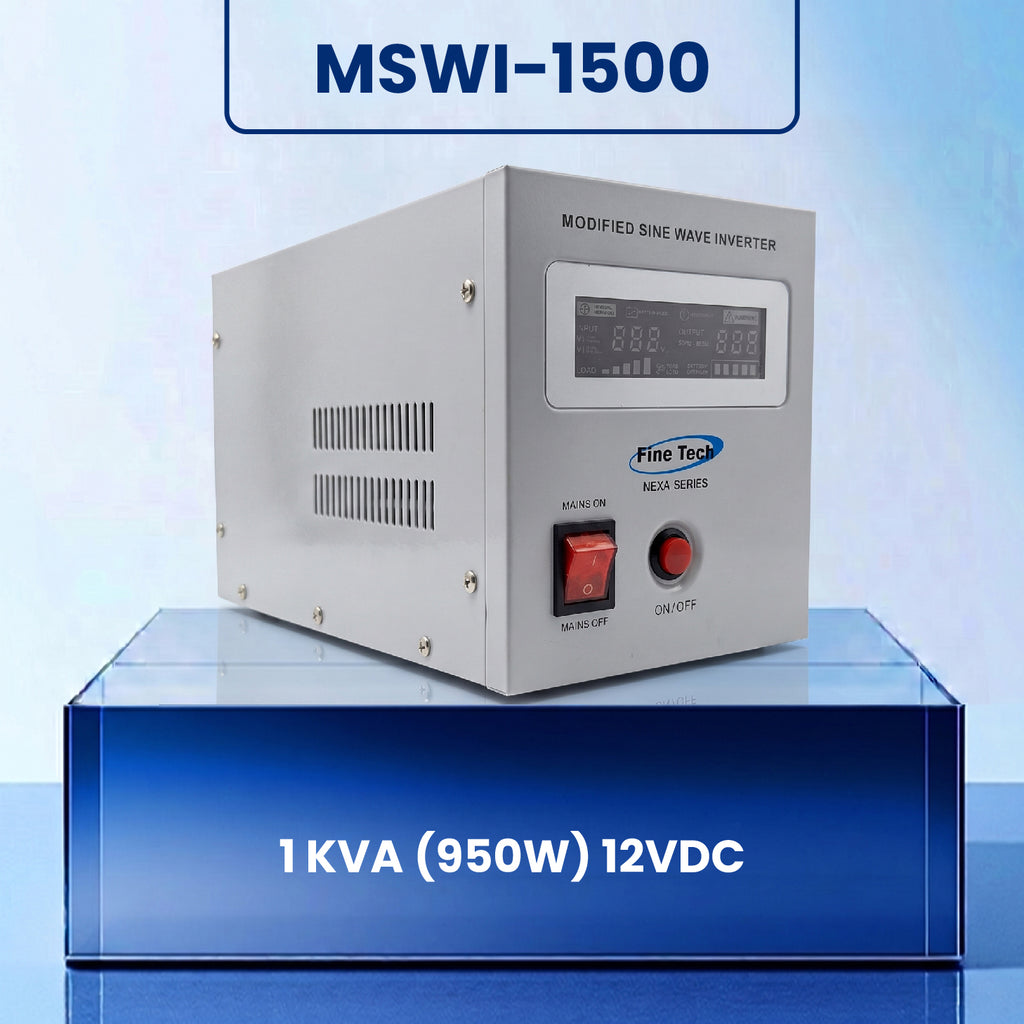 MSWI-1500 | 1 KVA (950W) 12VDC | Modified Sine Wave