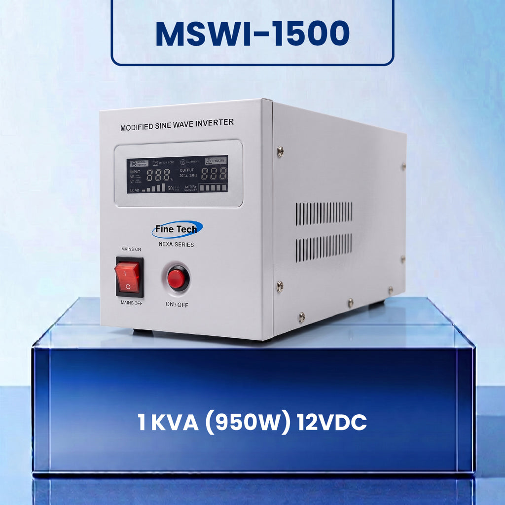 MSWI-1500 | 1 KVA (950W) 12VDC | Modified Sine Wave