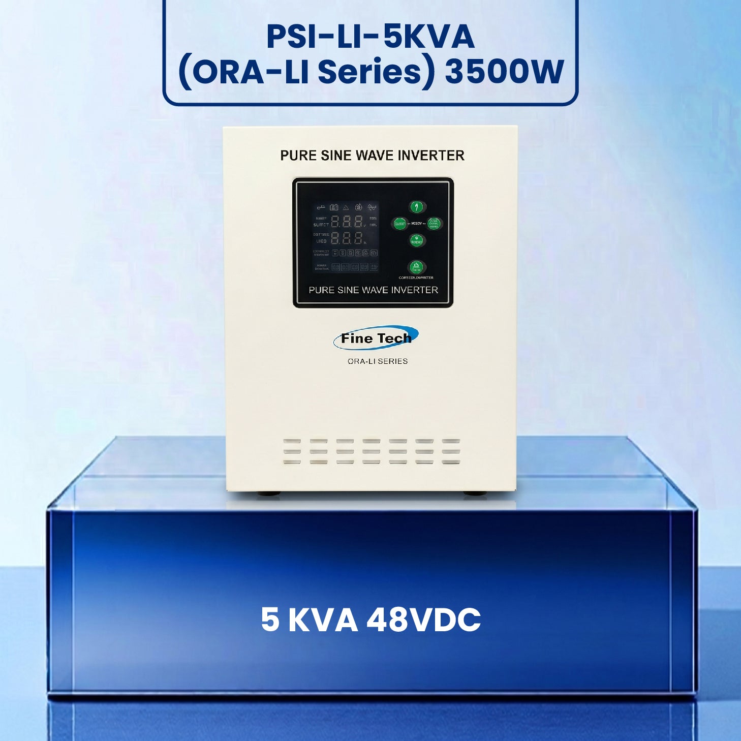PSI-LI-5KVA (ORA-LI Series) 3500W | 5 KVA 48VDC | Pure Sine Wave | LiFePO4 Lithium Battery Supported