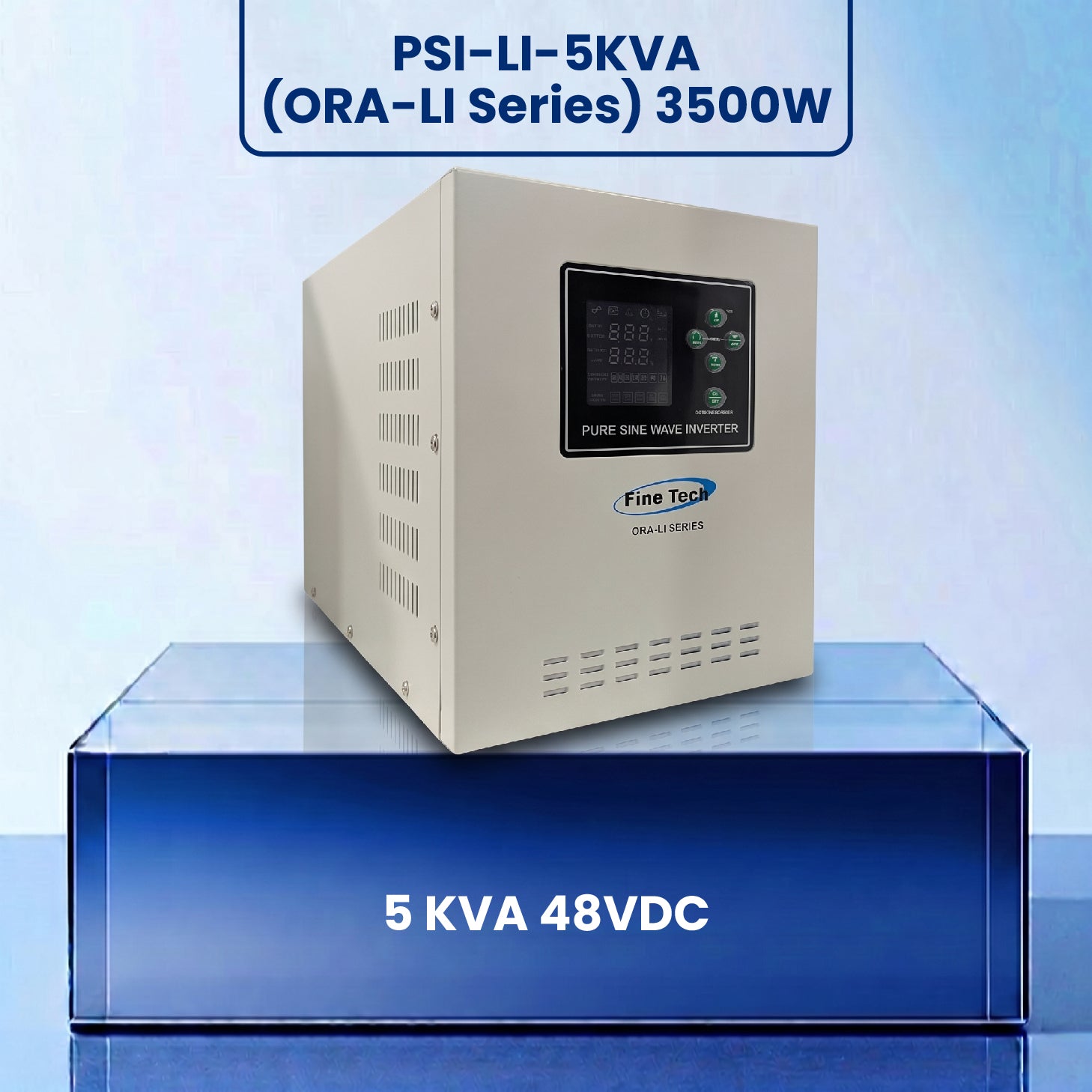 PSI-LI-5KVA (ORA-LI Series) 3500W | 5 KVA 48VDC | Pure Sine Wave | LiFePO4 Lithium Battery Supported