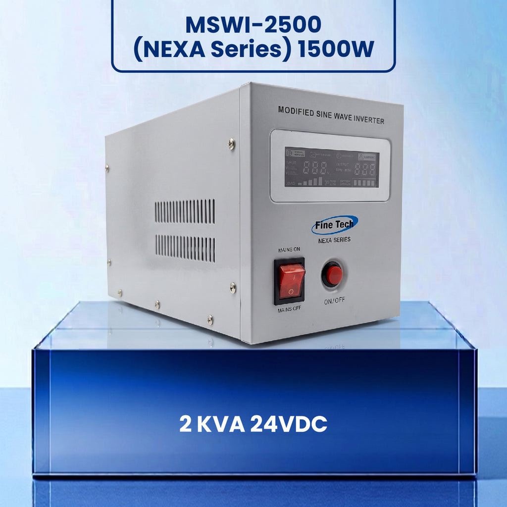 MSWI-2500 (NEXA Series) 1500W | 2 KVA 24VDC| Modified Sine WavE