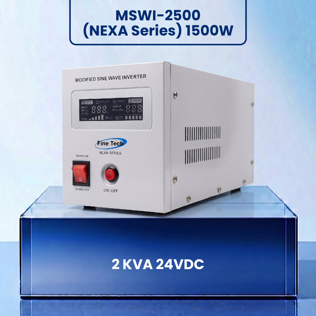 MSWI-2500 (NEXA Series) 1500W | 2 KVA 24VDC| Modified Sine WavE